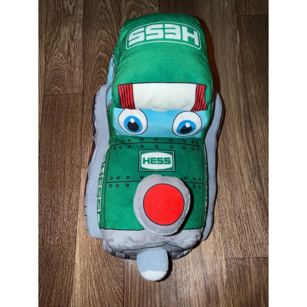 Hess Toy Truck Plush Steam Engine Train Green Grey Soft Toy 2020‎ My First Hess